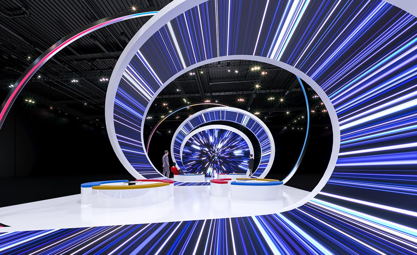 crk展臺內(nèi)部細(xì)節(jié)圖